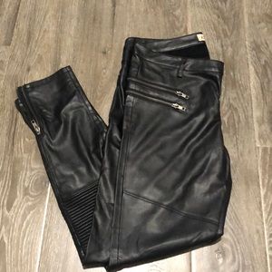 Kittenish Moto leather pants